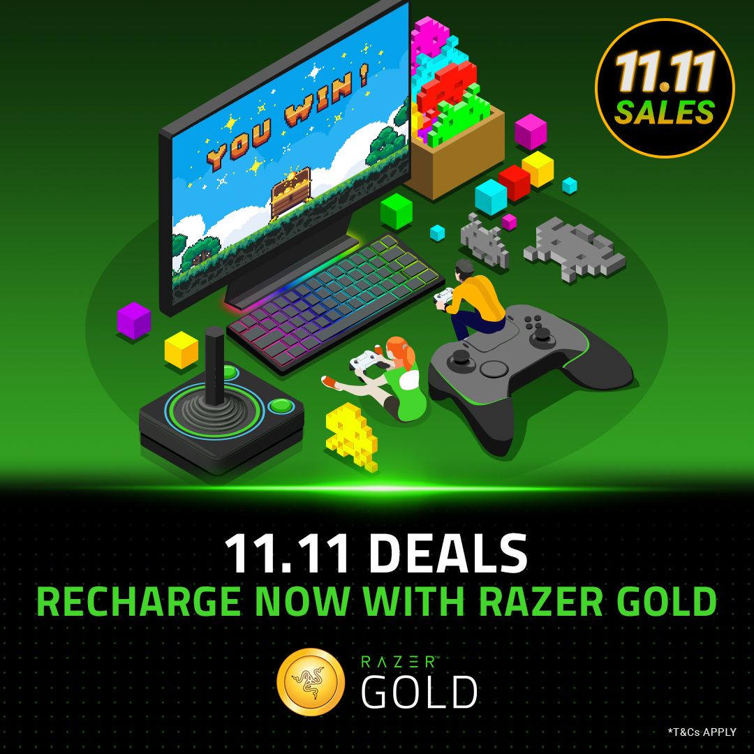 Razer Gold & Silver - The Ultimate Game & Entertainment Recharge