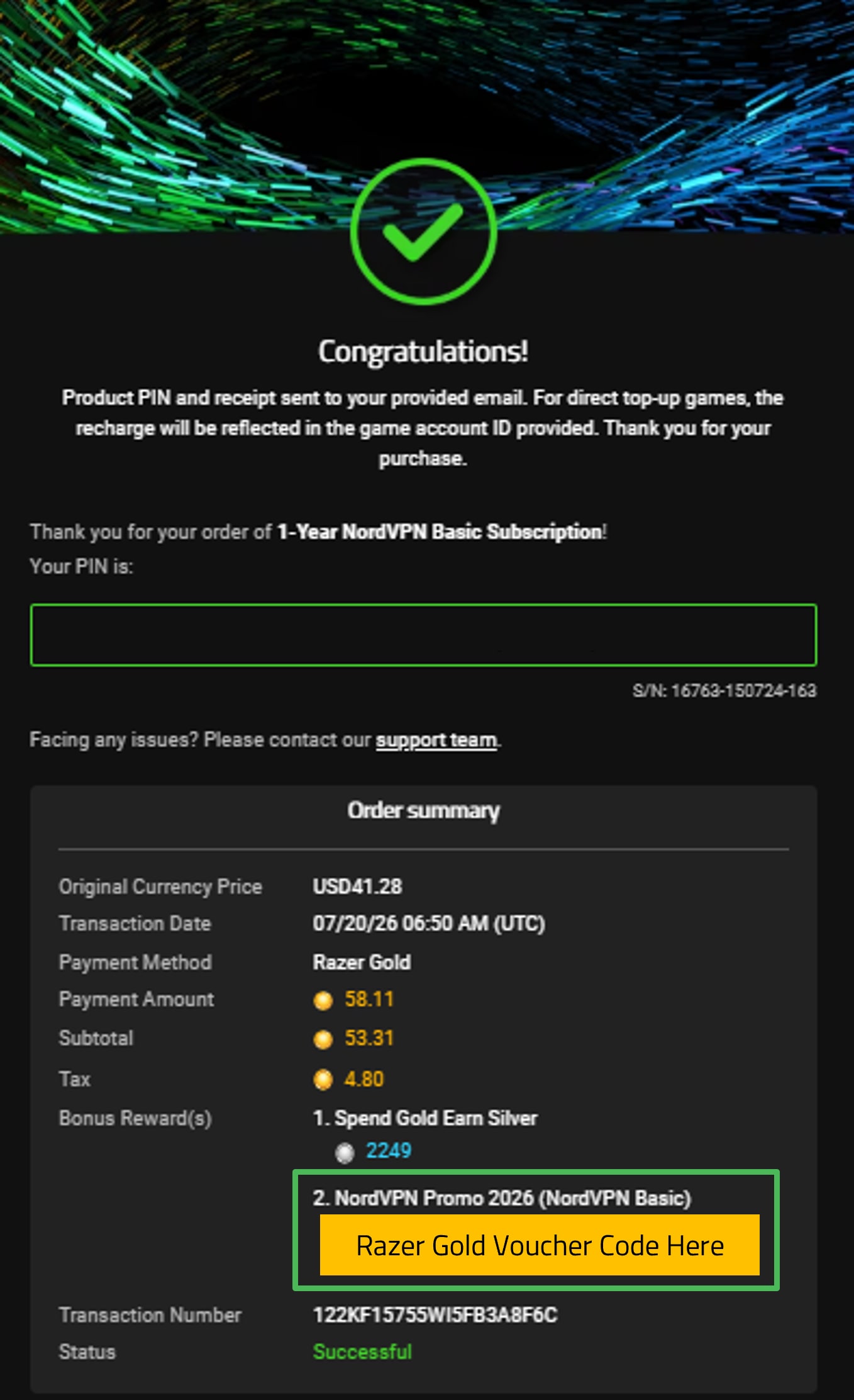 Voucher Code Razer Razer Gold & Silver - The Ultimate Game & Entertainment Recharge